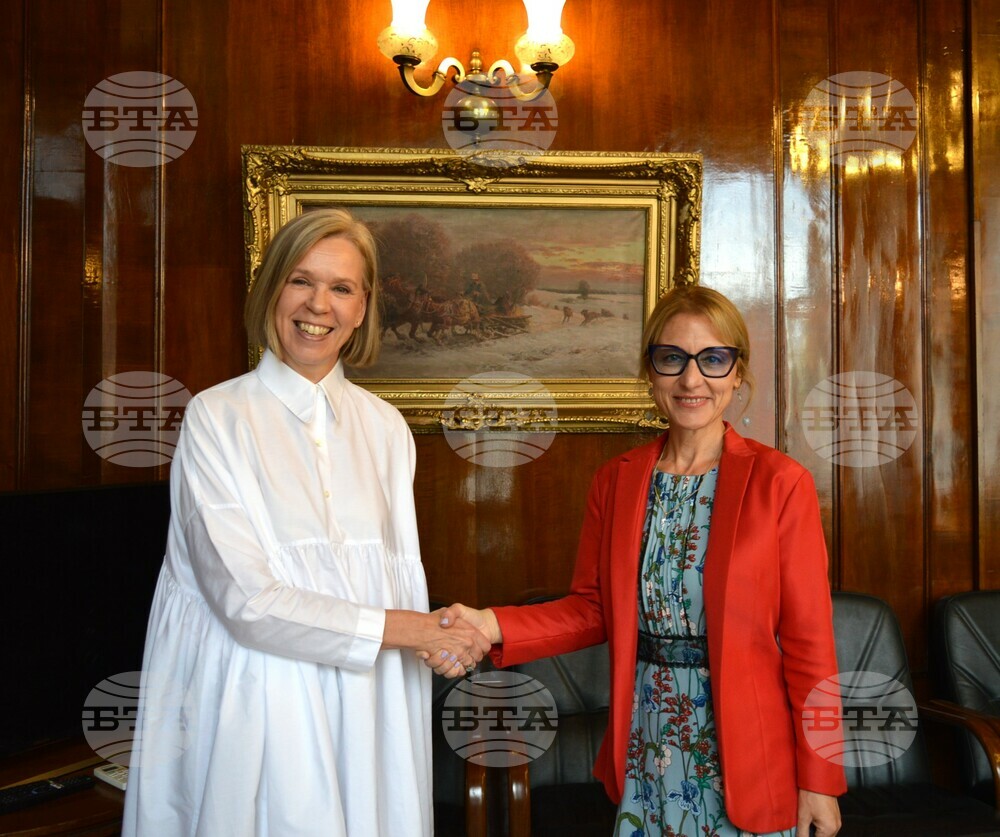 Innovation Minister Stoycheva, Finnish Ambassador Kuvaja-Xanthopoulos Discuss Bilateral Relations in Innovation, Technology, R&D