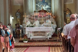 Румъния - Банатските българи от Стар Бешенов празнуват 15 август