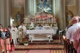 Румъния - Банатските българи от Стар Бешенов празнуват 15 август