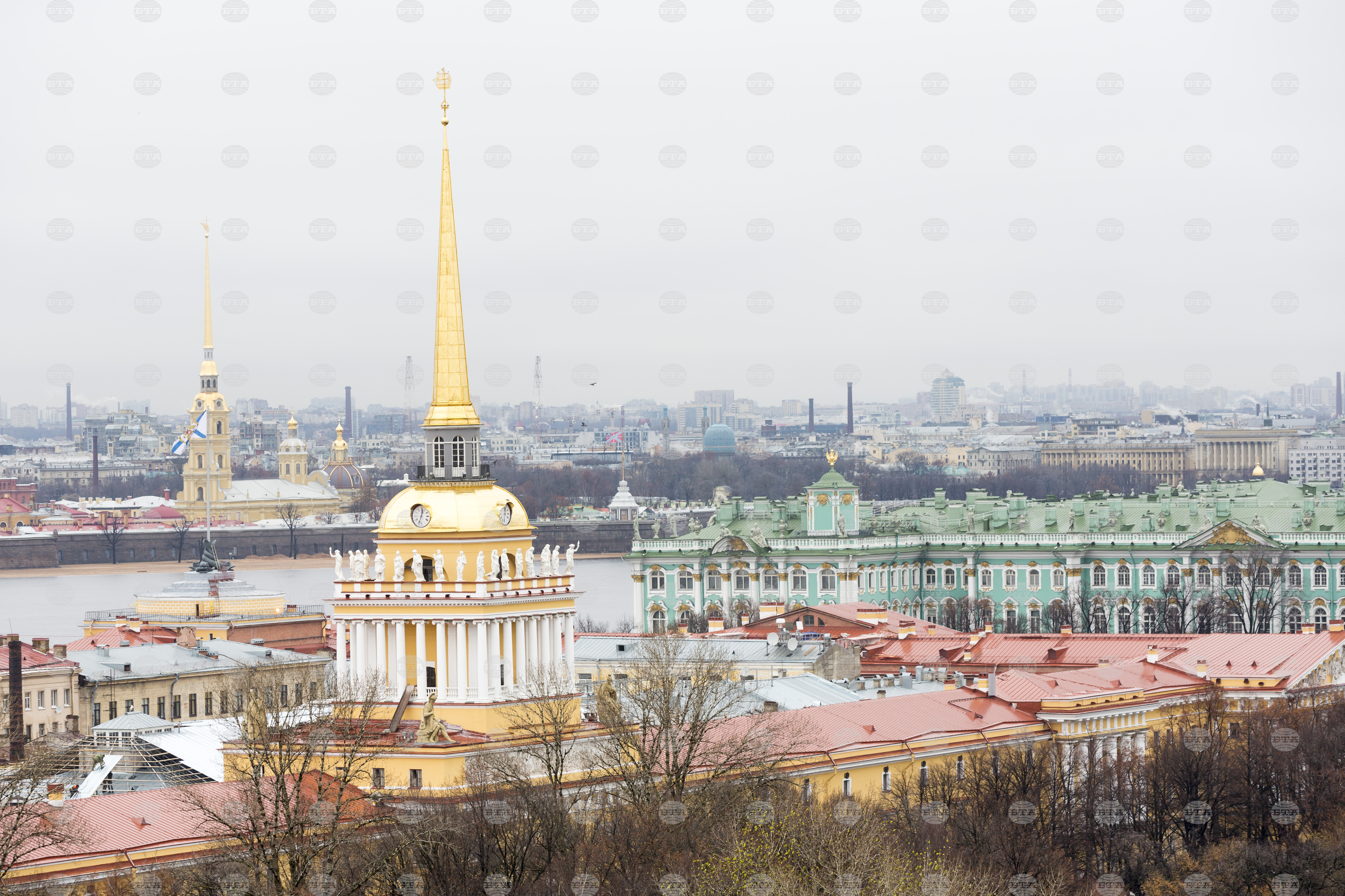 Русия свали 25 дрона близо до Санкт Петербург