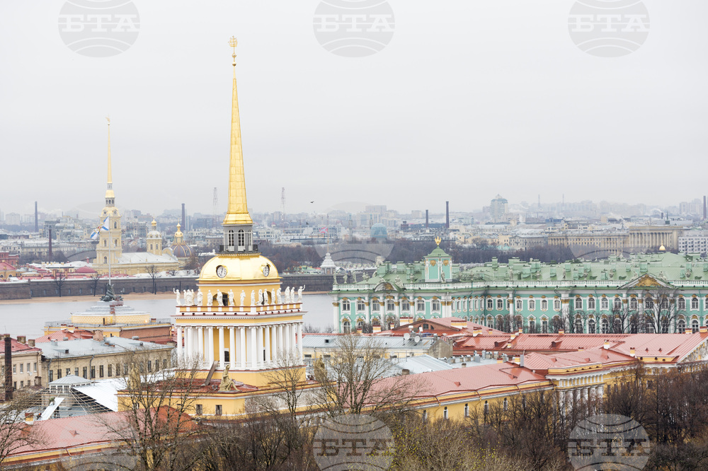 Русия свали 25 дрона близо до Санкт Петербург