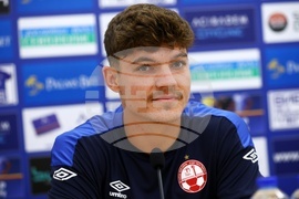 Футбол - ФК "Апоел" - пресконференция - Йоан Стоянов