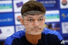 Футбол - ФК "Апоел" - пресконференция - Йоан Стоянов