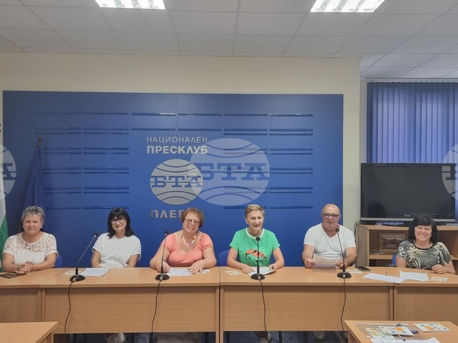 Национален пресклуб на БТА Плевен - пресконференция - проект "Европа на младите хора"