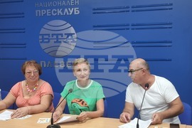  Национален пресклуб на БТА Плевен - пресконференция - проект "Европа на младите хора"