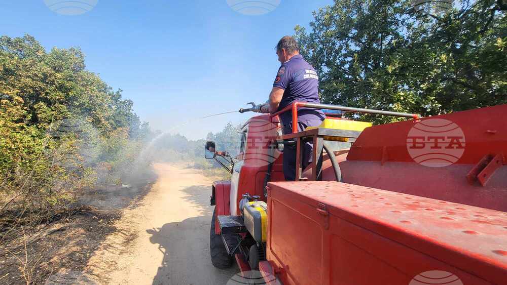 Село Шишманово - пожар