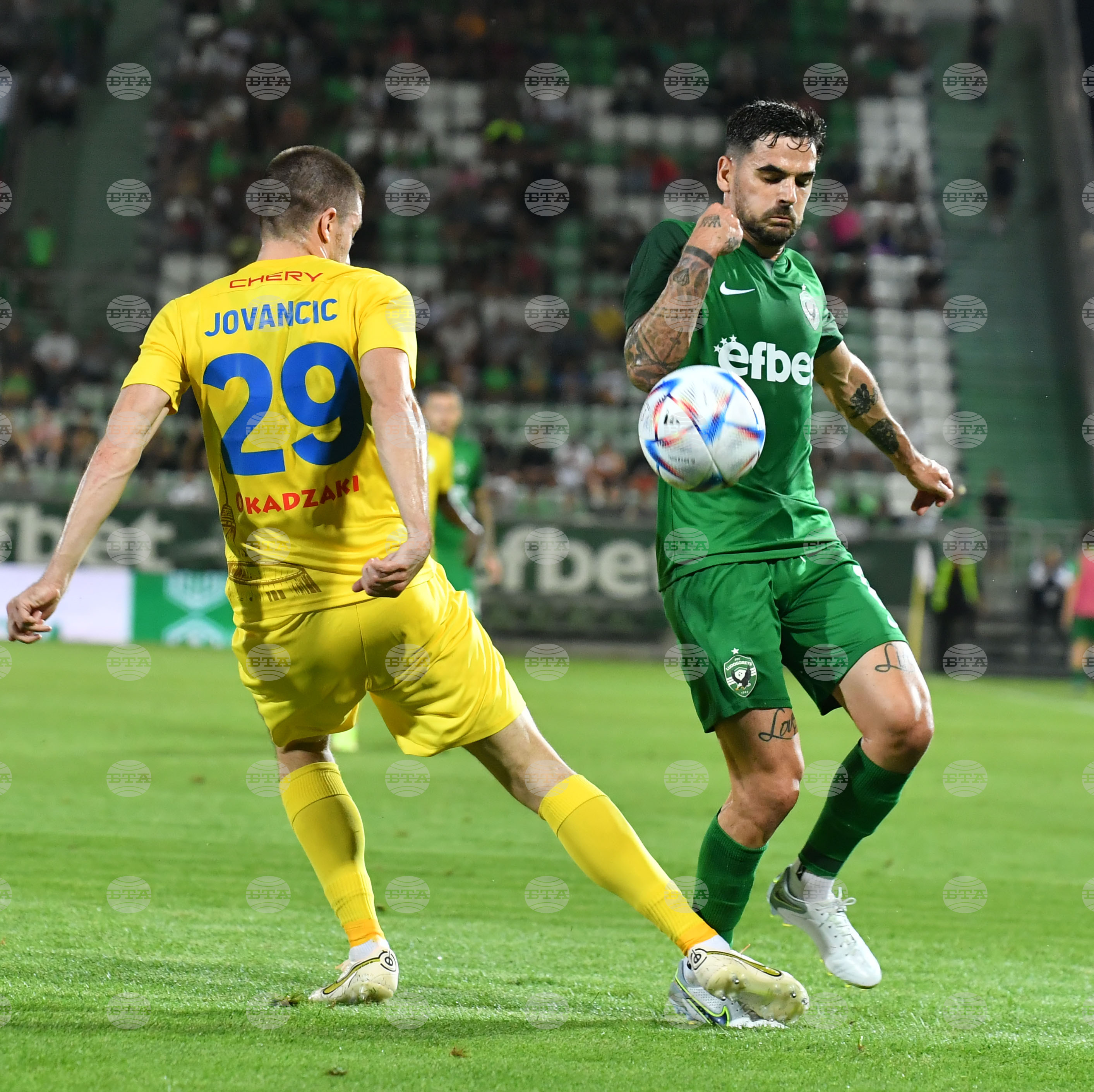 Разград - футбол - Лудогорец - Астана