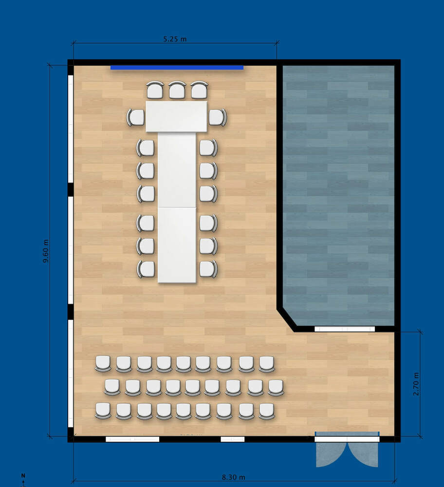 National Press Club - layout of the hall