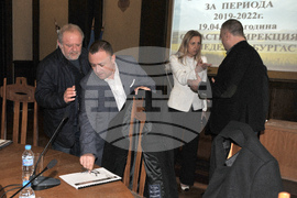 Бургас - Иван Иванов - представители на земеделски кооперации  - среща