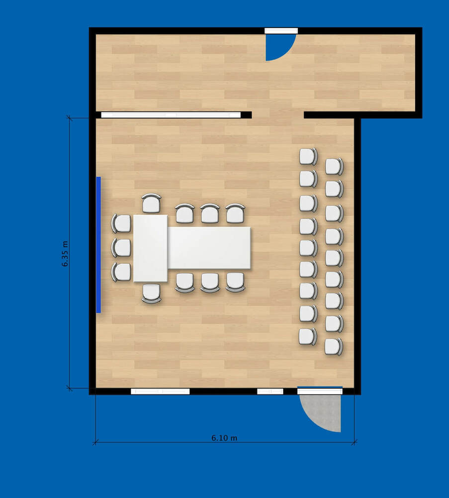 National Press Club - layout of the hall