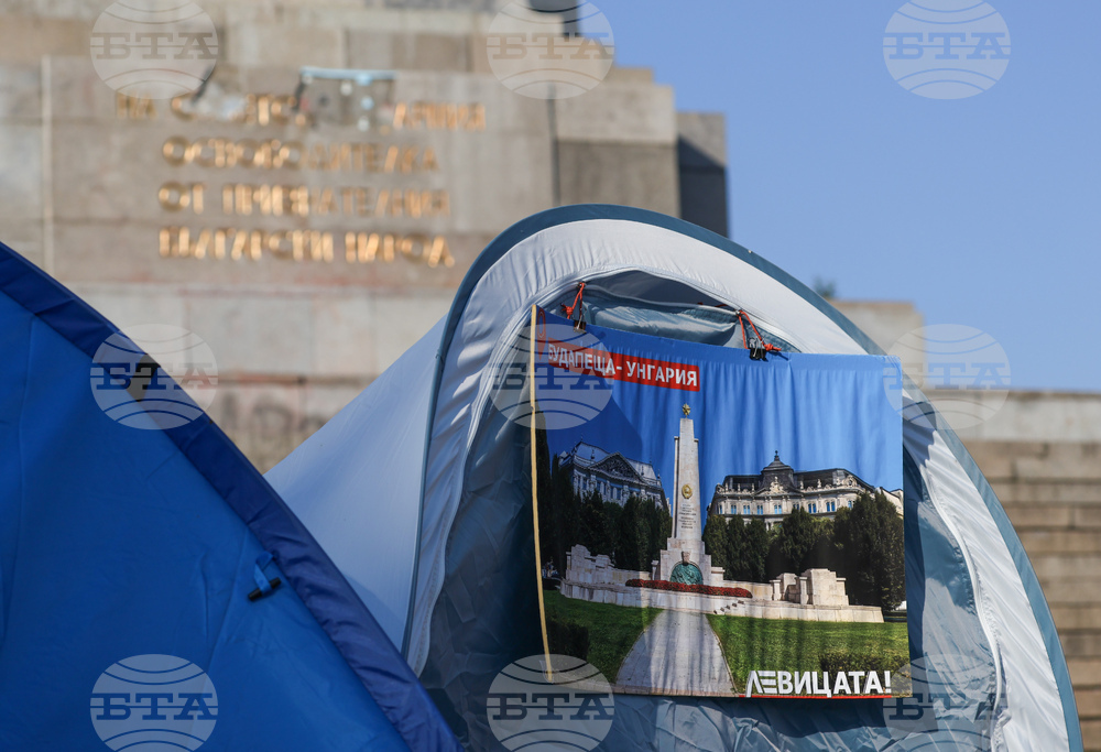 Паметник на Съветската армия - нападение
