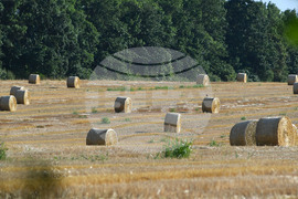 Село Малък Поровец - слама - бали