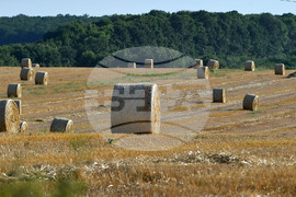 Село Малък Поровец - слама - бали