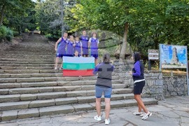 Шипка - състезание по изкачване на стълбите към Паметника на свободата