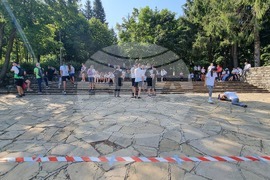 Шипка - състезание по изкачване на стълбите към Паметника на свободата