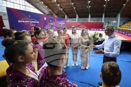 Художествена гимнастика - контролно състезание