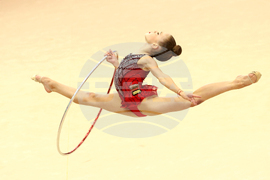 Художествена гимнастика - контролно състезание