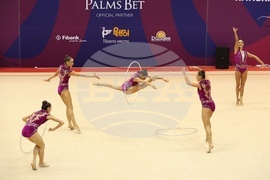 Художествена гимнастика - контролно състезание