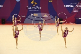 Художествена гимнастика - контролно състезание