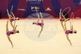 Художествена гимнастика - контролно състезание