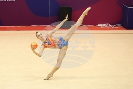 Художествена гимнастика - контролно състезание