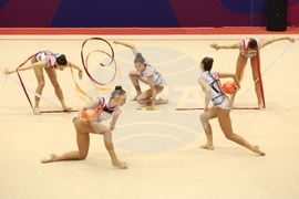 Художествена гимнастика - контролно състезание