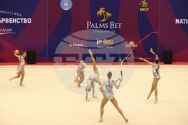 Художествена гимнастика - контролно състезание