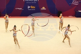 Художествена гимнастика - контролно състезание