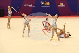 Художествена гимнастика - контролно състезание