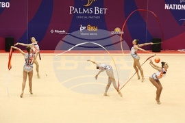 Художествена гимнастика - контролно състезание