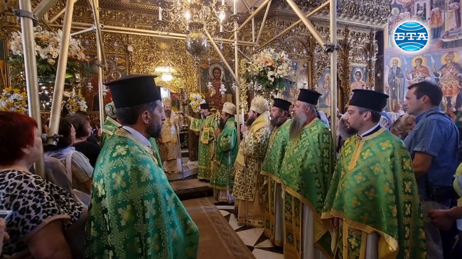 В Рилския манастир днес тържествено се отбелязва Успението на св. Йоан Рилски