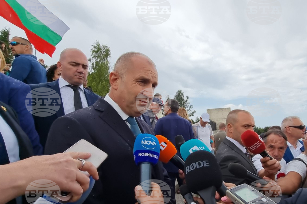 Шипка - Румен Радев - брифинг 