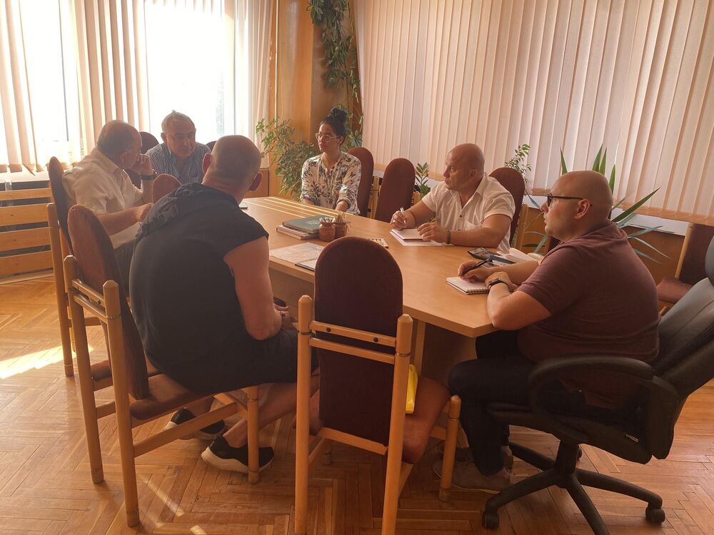 Община Разград: Заместник - кметът Добрин Добрев участва в работна среща за организирането на състезанието „Арена на Титаните“