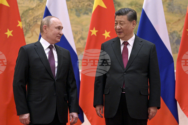 Путин пристигна на държавно посещение в Китай