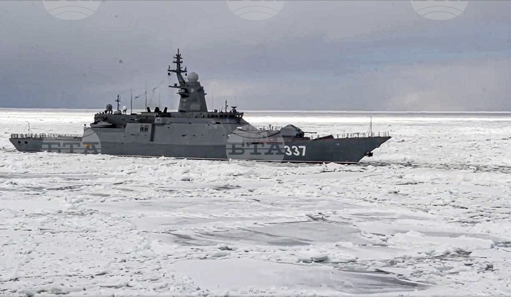 Bulgarian Navy Ships Perform Exercises