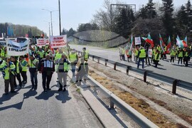 Варна - пътностроителни фирми - протест