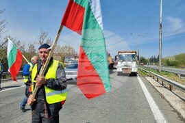 Варна - пътностроителни фирми - протест