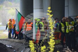 Благоевград - пътностроителни фирми - протест