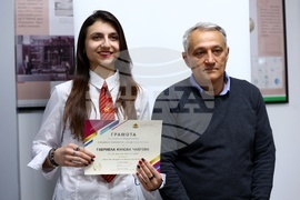 Конкурс Млади таланти - Габриела Чавгова - награждаване