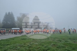 Търговище - пътностроителни фирми - протест