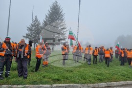 Търговище - пътностроителни фирми - протест
