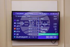 Парламент - гласуване
