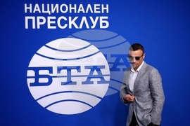 Национален пресклуб на БТА София - Димитър Бербатов - пресконференция