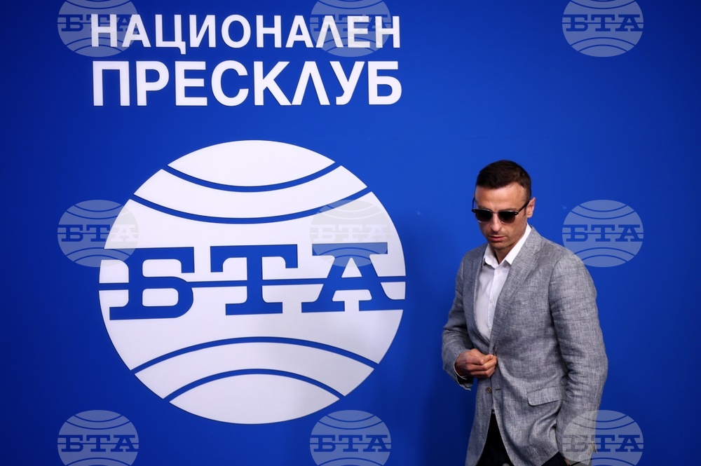 Национален пресклуб на БТА София - Димитър Бербатов - пресконференция