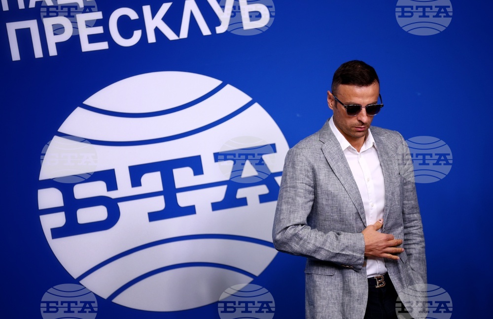 Национален пресклуб на БТА София - Димитър Бербатов - пресконференция