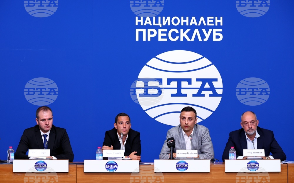 Национален пресклуб на БТА София - Димитър Бербатов - пресконференция