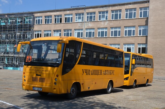 Община Видин: Нов училищен автобус за СУ „Св. св. Кирил и Методий“