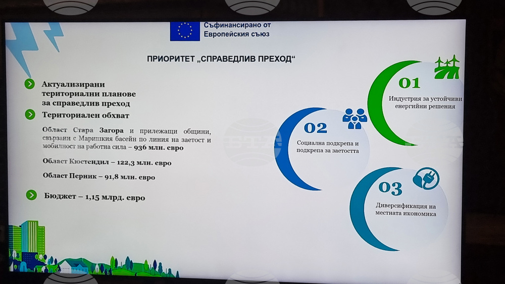 Перник - информационна среща - справедлив преход