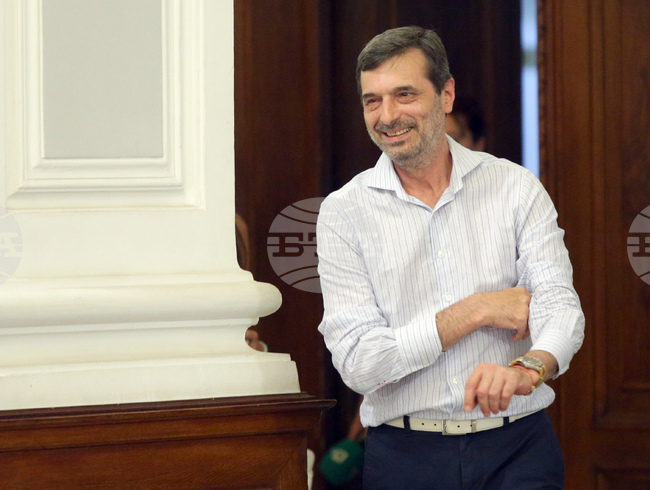 Димитър Манолов -  президент на КТ „Подкрепа“