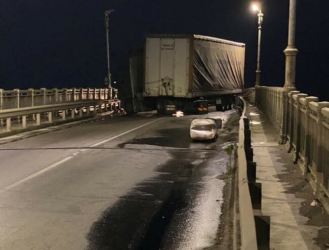 Възстановено е движението по "Дунав мост" при Русе, съобщиха от АПИ